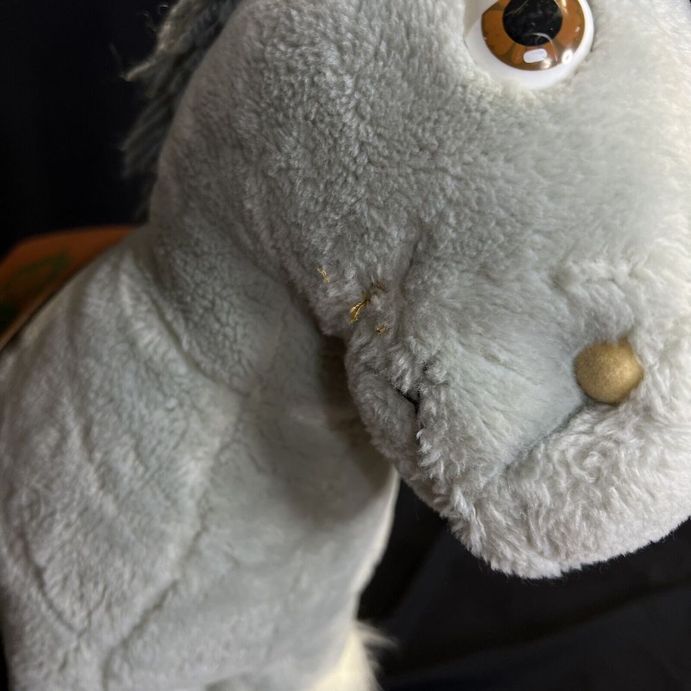 VTG Cabbage Patch Kids CPK 17” Show Pony Plush Gray Horse 1984 Coleco - Picture 9 of 11